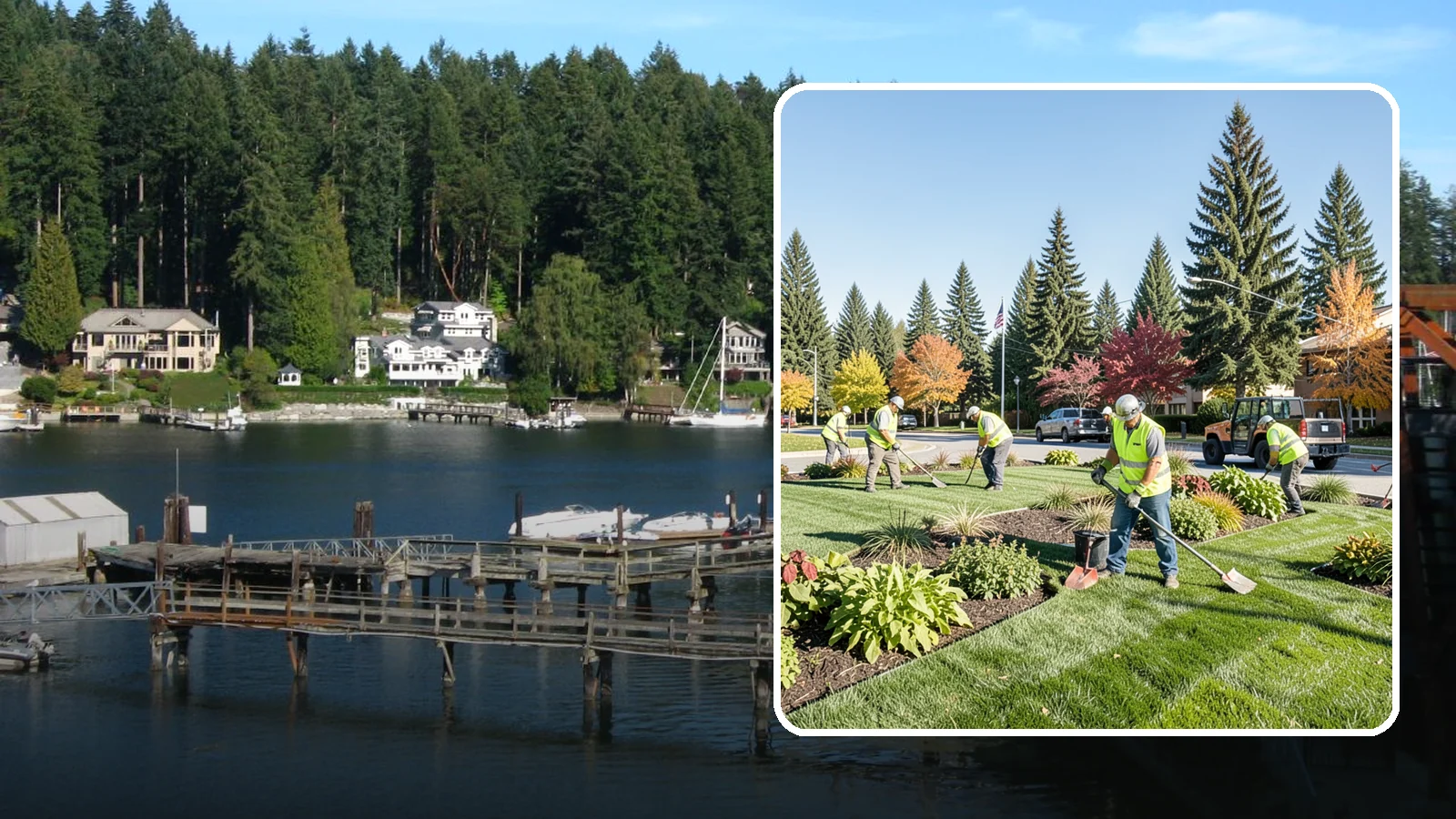 Municipal Landscape Maintenance in Gig Harbor, Pierce County, WA - Contract-ready grounds care that keeps city-owned landscapes safe, compliant, and presentable across every public facility.