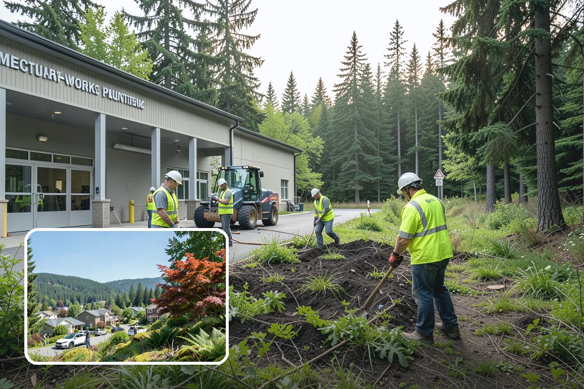 Municipal Landscape Maintenance in Index, Snohomish County, WA - Single accountable contractor across all municipal grounds