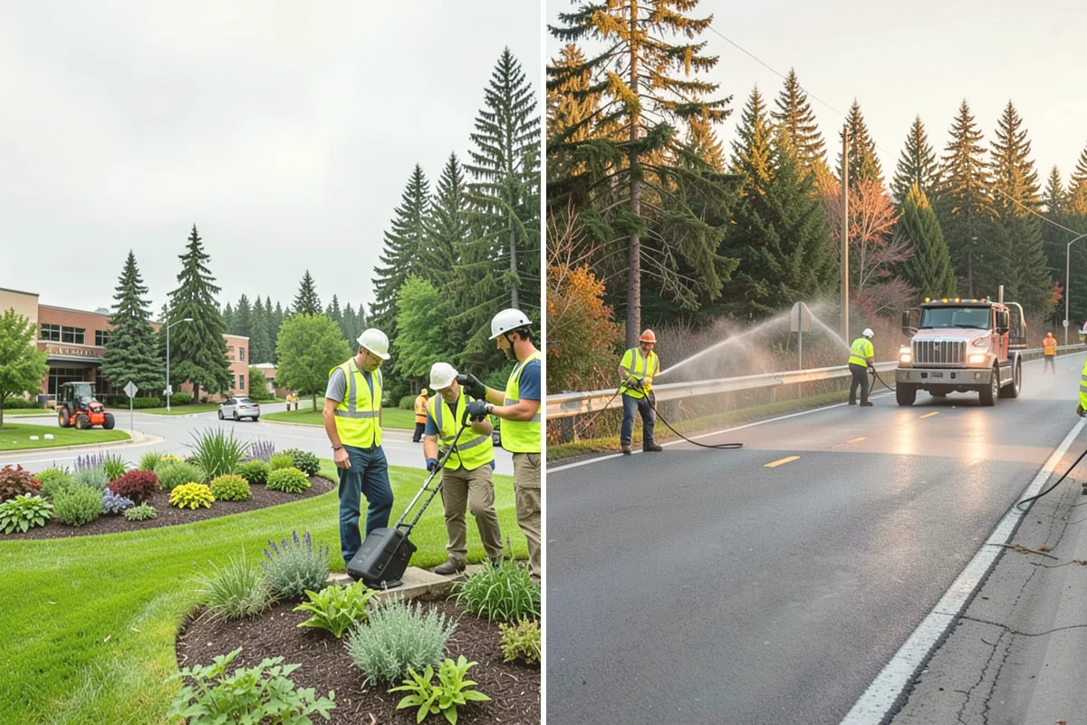 Municipal Landscape Maintenance in Kent, King County, WA - Site inventory and baseline condition assessment across all listed properties