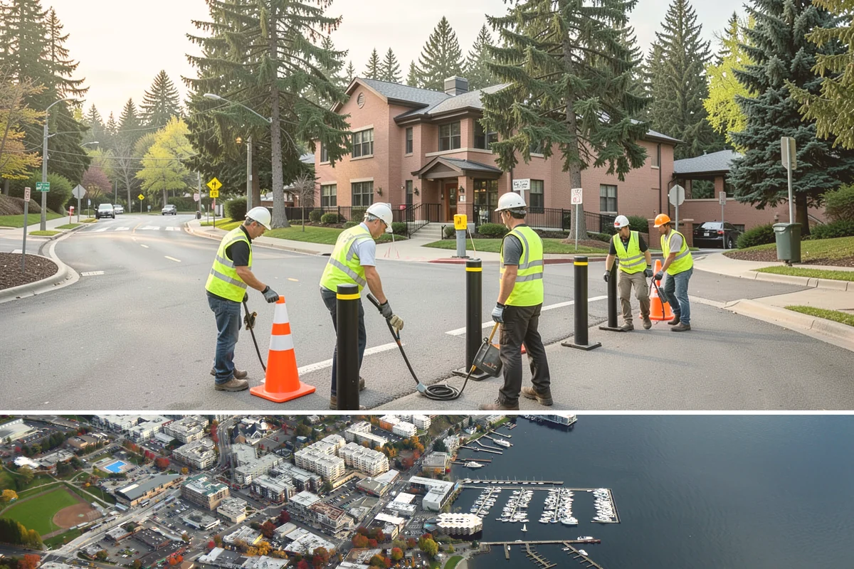 Municipal Landscape Maintenance in Kirkland, King County, WA - Growth-season mowing and detail work runs March through October in the maritime Northwest, with reduced winter visits focused on...