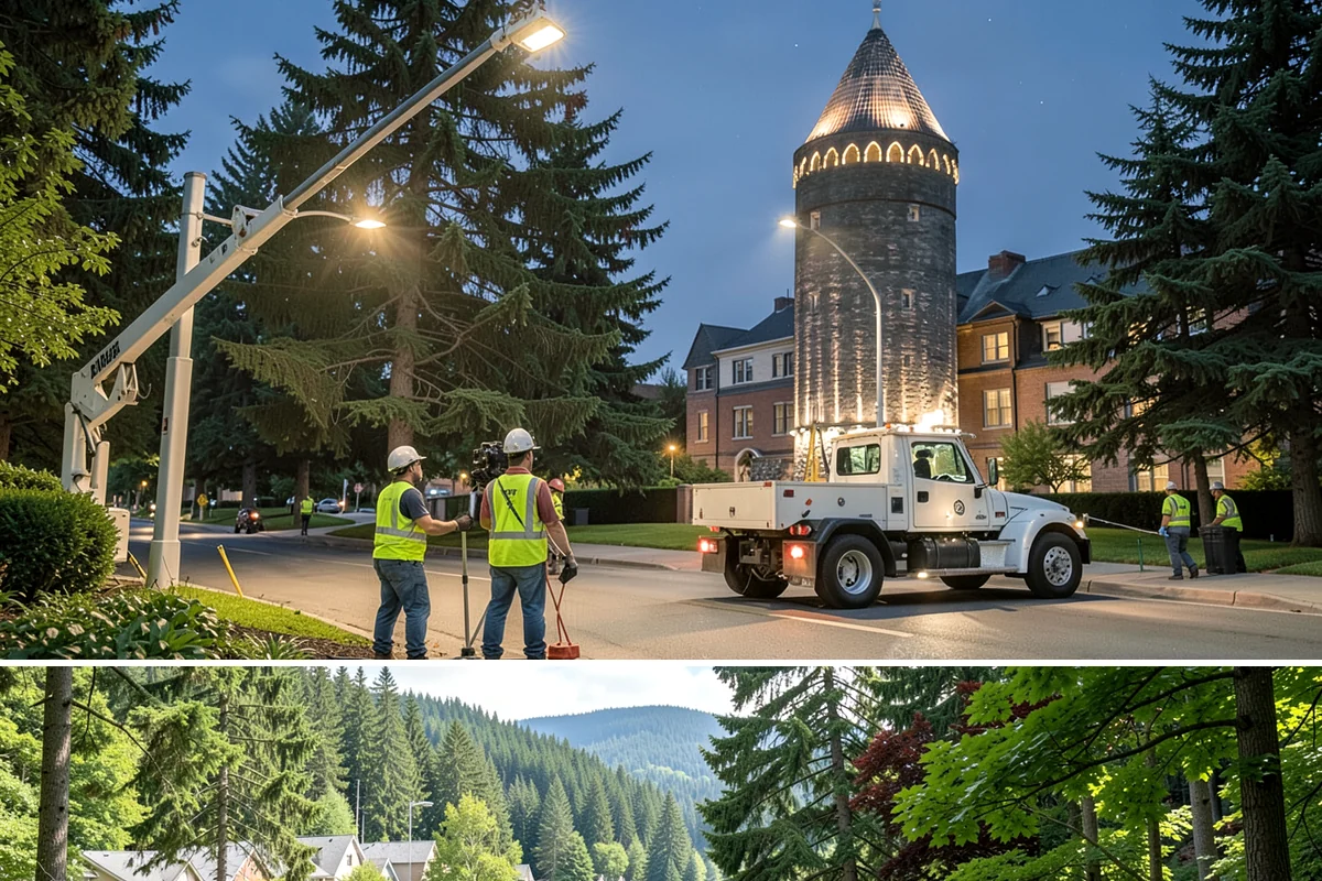 Municipal Landscape Maintenance in Lake Forest Park, King County, WA - Growth-season mowing and detail work runs March through October in the maritime Northwest, with reduced winter visits focused on...