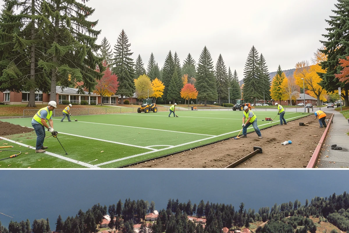 Municipal Landscape Maintenance in Lakewood, Pierce County, WA - Growth-season mowing and detail work runs March through October in the maritime Northwest, with reduced winter visits focused on...