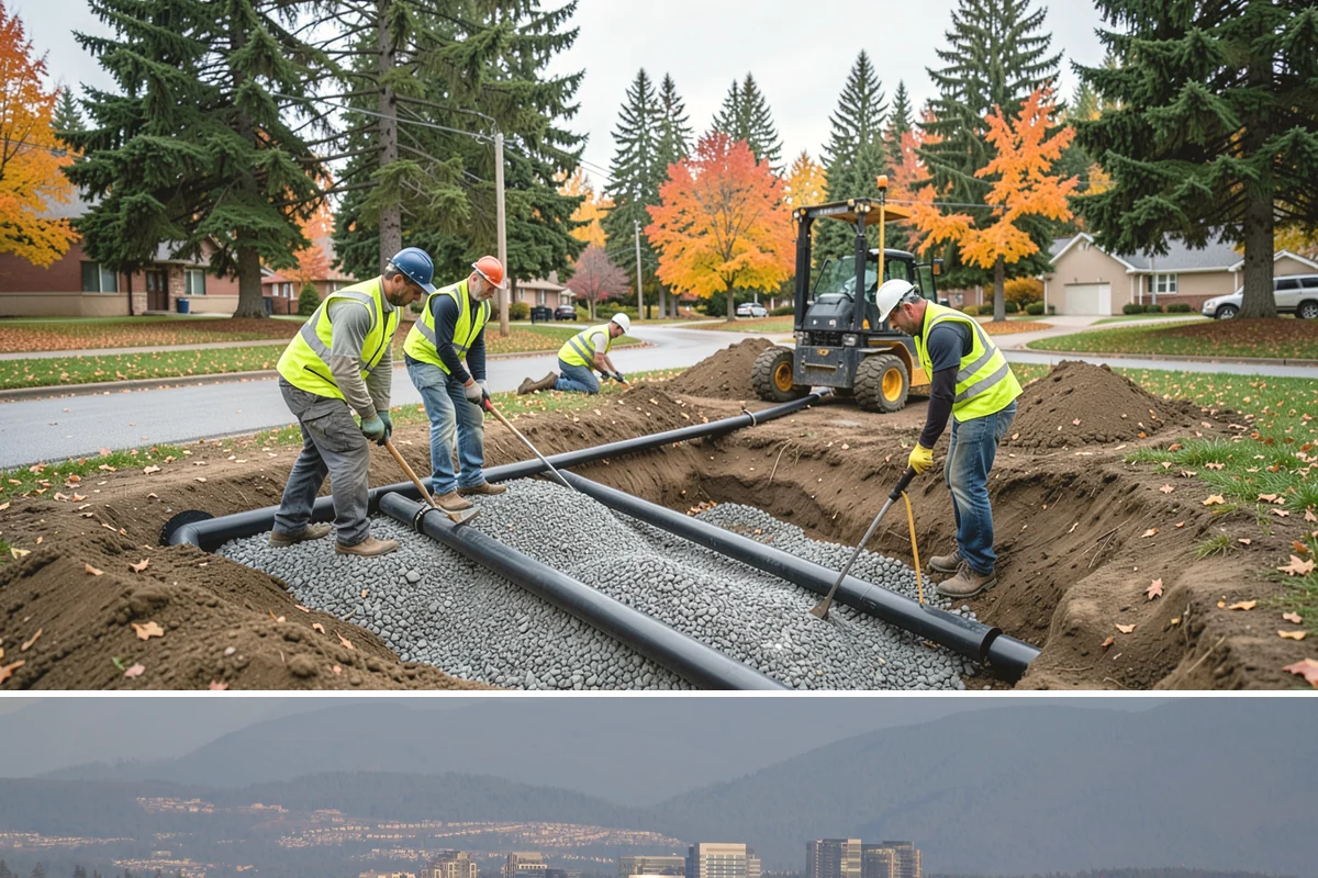 Municipal Landscape Maintenance in Medina, King County, WA - Growth-season mowing and detail work runs March through October in the maritime Northwest, with reduced winter visits focused on...