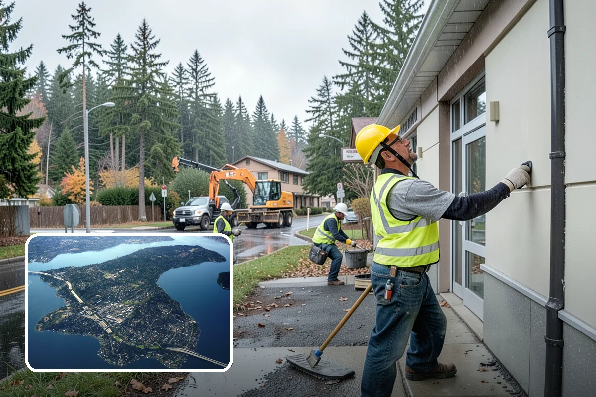 Municipal Landscape Maintenance in Mercer Island, King County, WA - Single accountable contractor across all municipal grounds