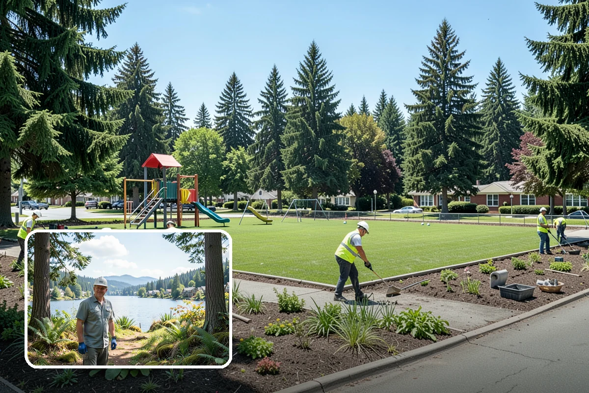Municipal Landscape Maintenance in Milton, King County, WA - Single accountable contractor across all municipal grounds