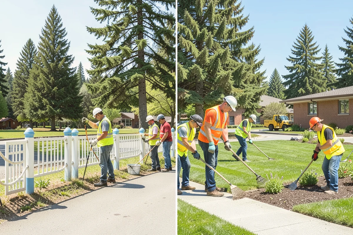 Municipal Landscape Maintenance in Orting, Pierce County, WA - Site inventory and baseline condition assessment across all listed properties