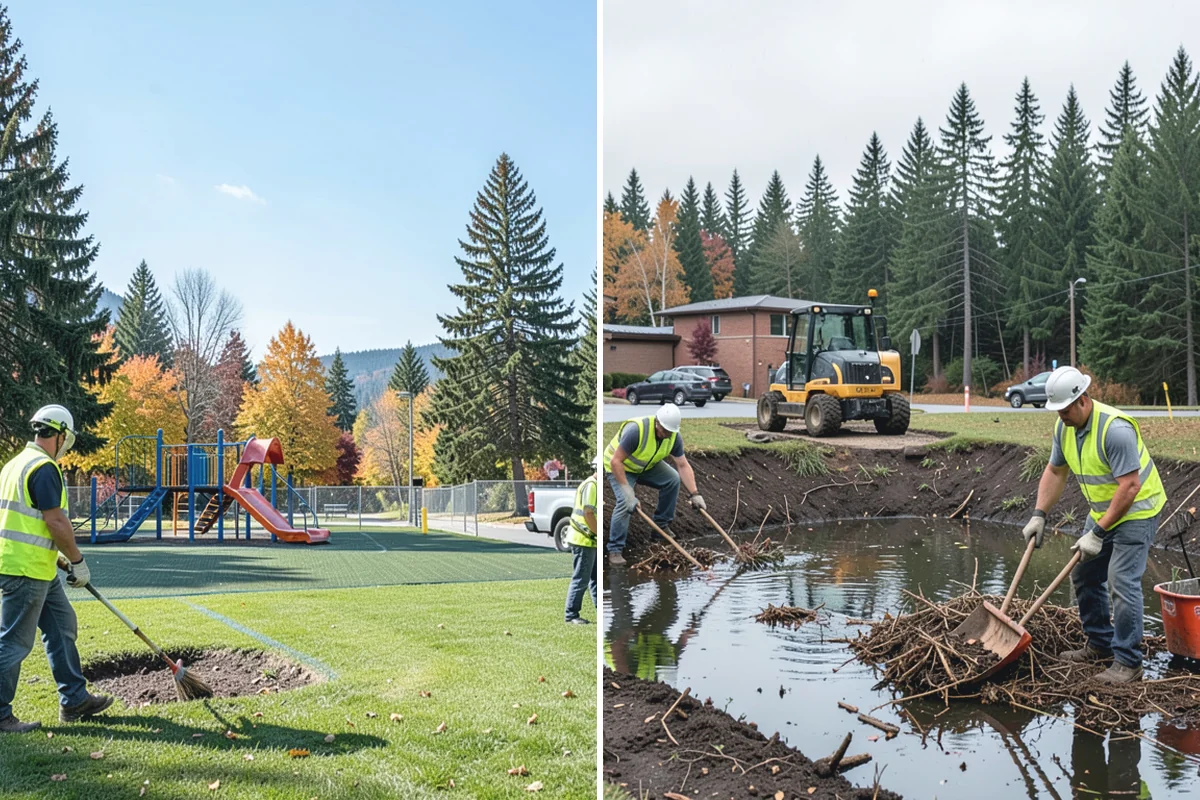 Municipal Landscape Maintenance in Redmond, King County, WA - Site inventory and baseline condition assessment across all listed properties