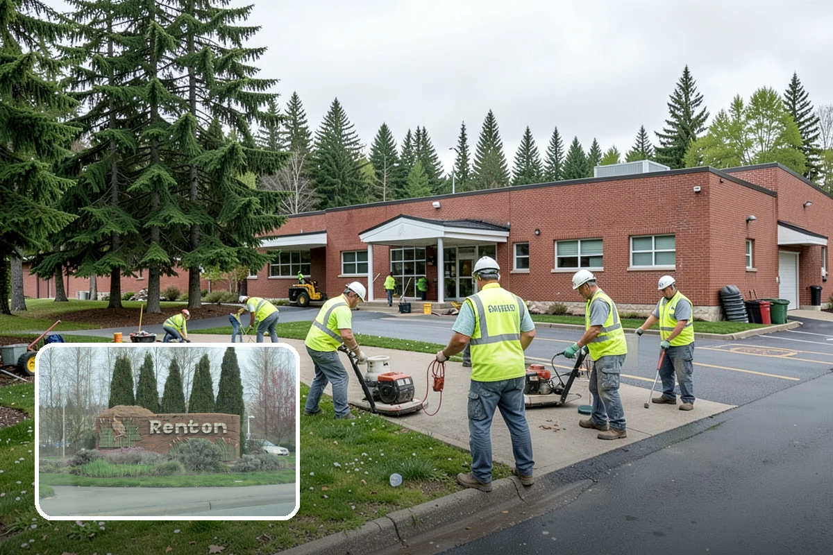Municipal Landscape Maintenance in Renton, King County, WA - Single accountable contractor across all municipal grounds