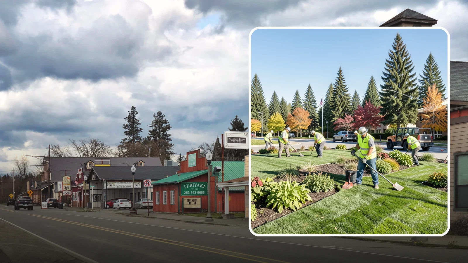 Municipal Landscape Maintenance in Roy, Pierce County, WA - Contract-ready grounds care that keeps city-owned landscapes safe, compliant, and presentable across every public facility.