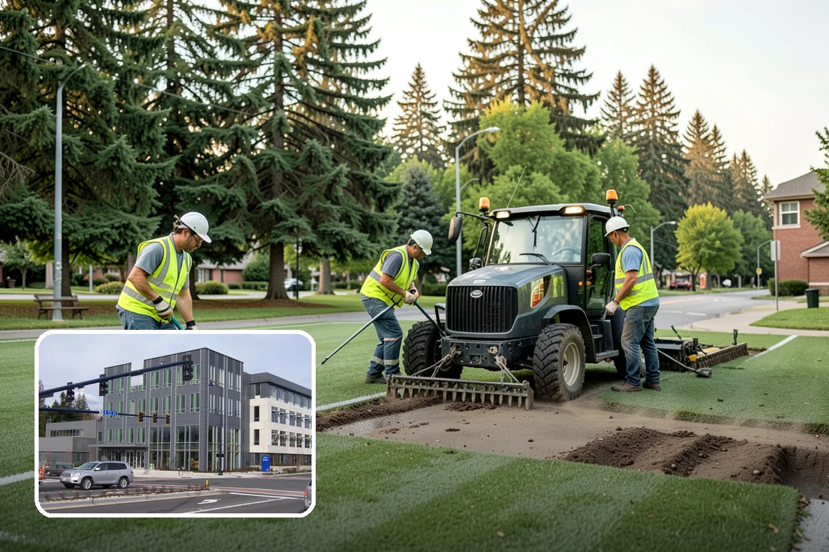 Municipal Landscape Maintenance in Shoreline, King County, WA - Single accountable contractor across all municipal grounds