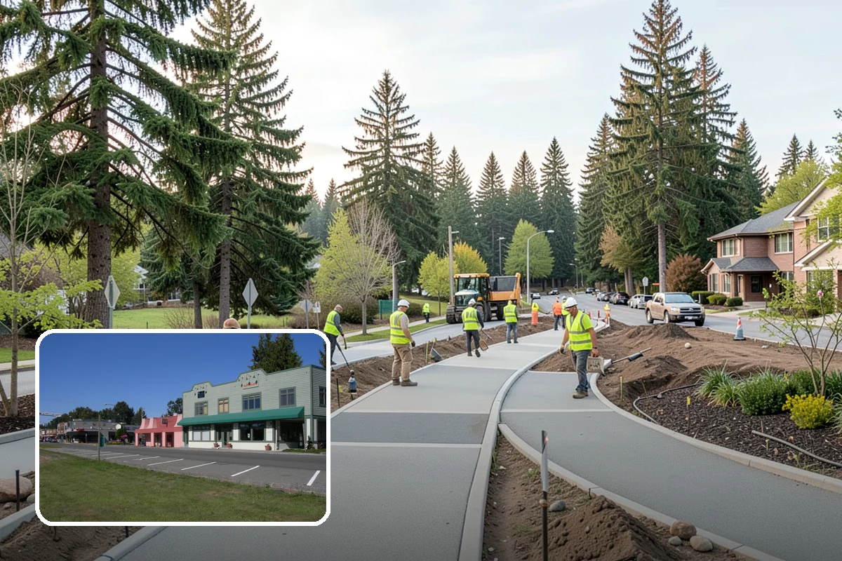 Municipal Landscape Maintenance in Snoqualmie, King County, WA - Single accountable contractor across all municipal grounds