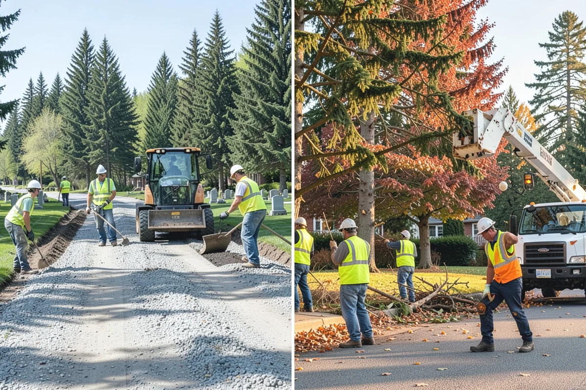 Municipal Landscape Maintenance in Woodinville, King County, WA - Site inventory and baseline condition assessment across all listed properties