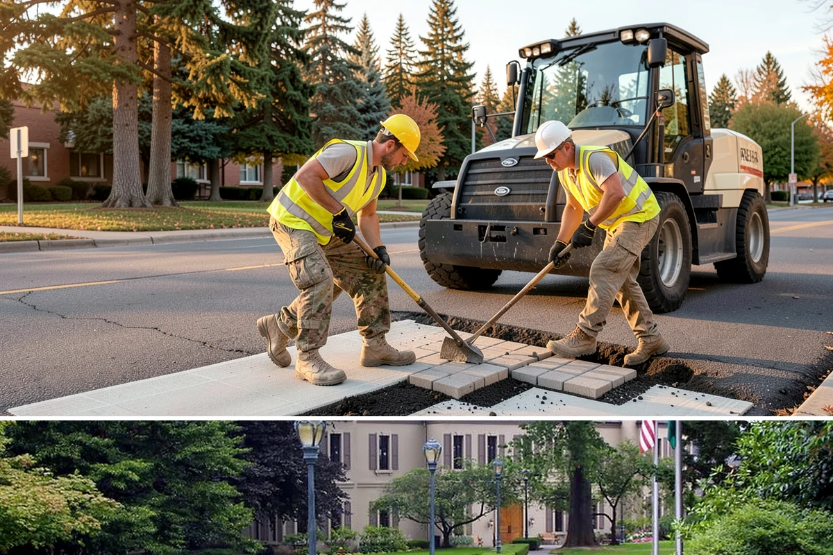 Municipal Landscape Maintenance in Woodinville, King County, WA - Growth-season mowing and detail work runs March through October in the maritime Northwest, with reduced winter visits focused on...