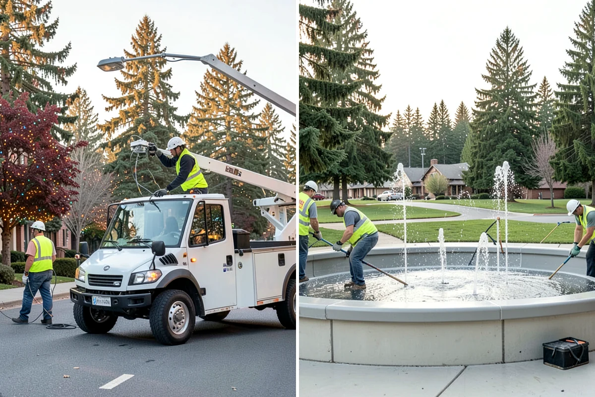 Municipal Maintenance Planning in Lake Forest Park, King County, WA - Inventory and assess asset condition