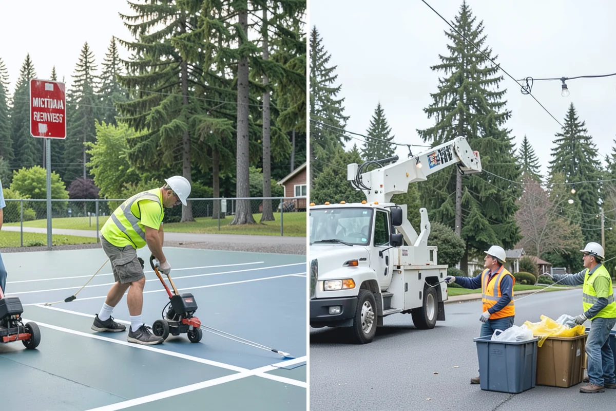 Municipal Maintenance Planning in Medina, King County, WA - Inventory and assess asset condition