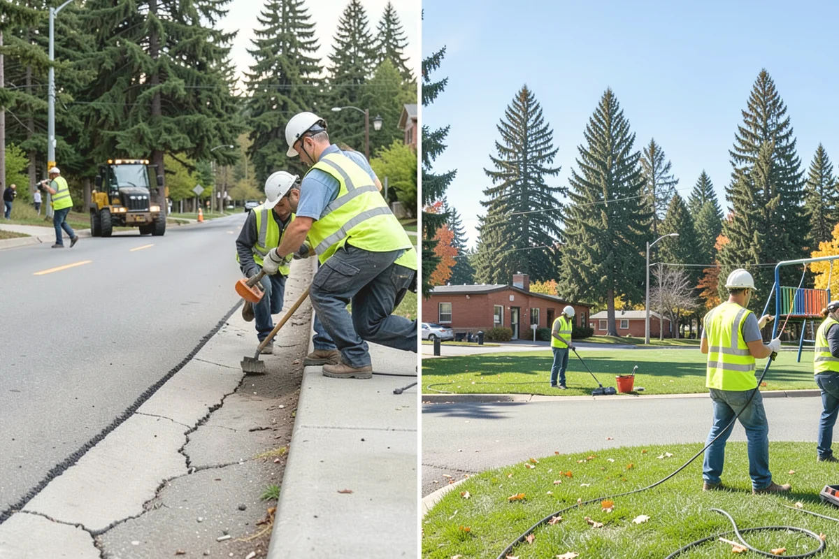 Municipal Maintenance Planning in Mercer Island, King County, WA - Inventory and assess asset condition
