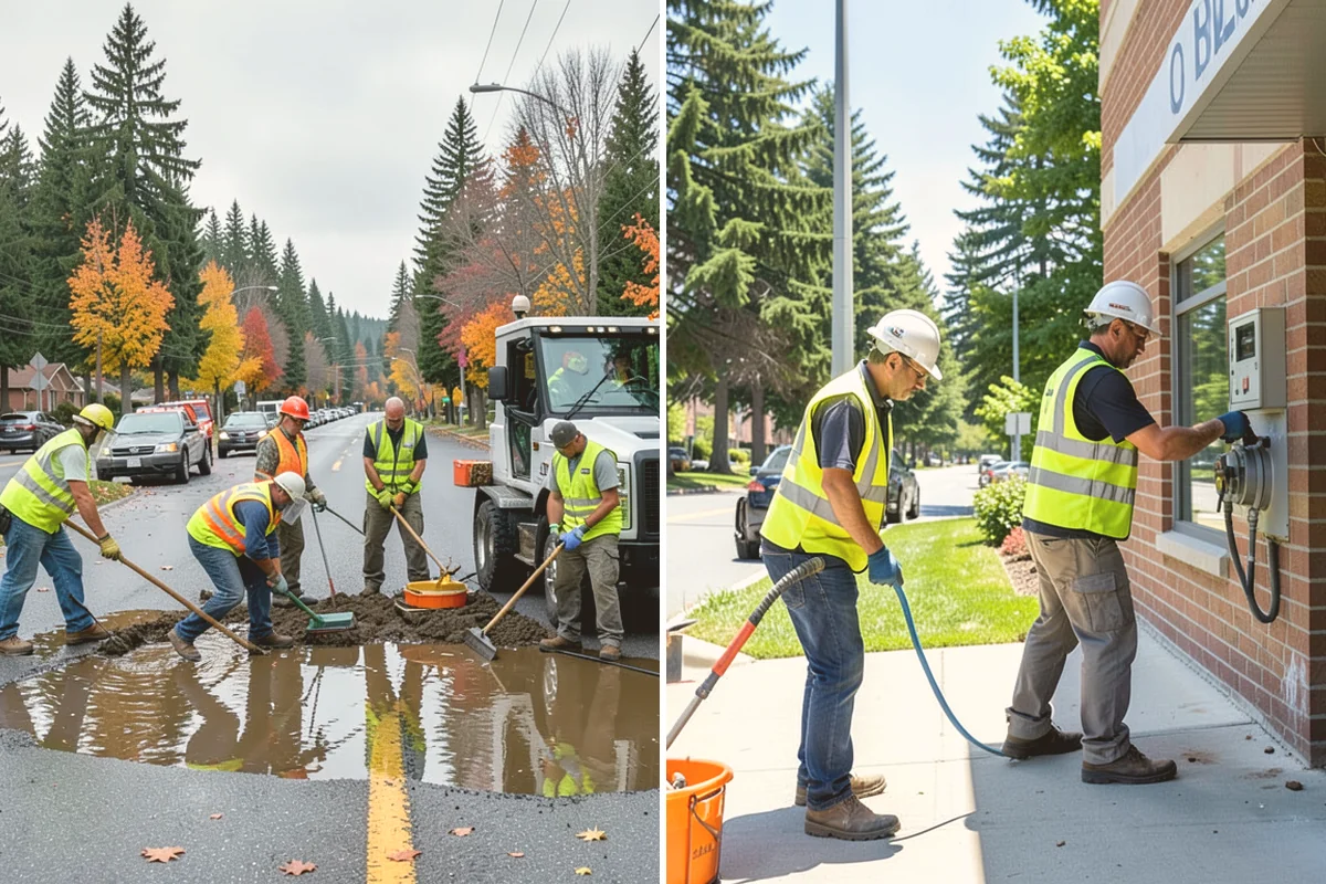 Municipal Maintenance Planning in Orting, Pierce County, WA - Inventory and assess asset condition