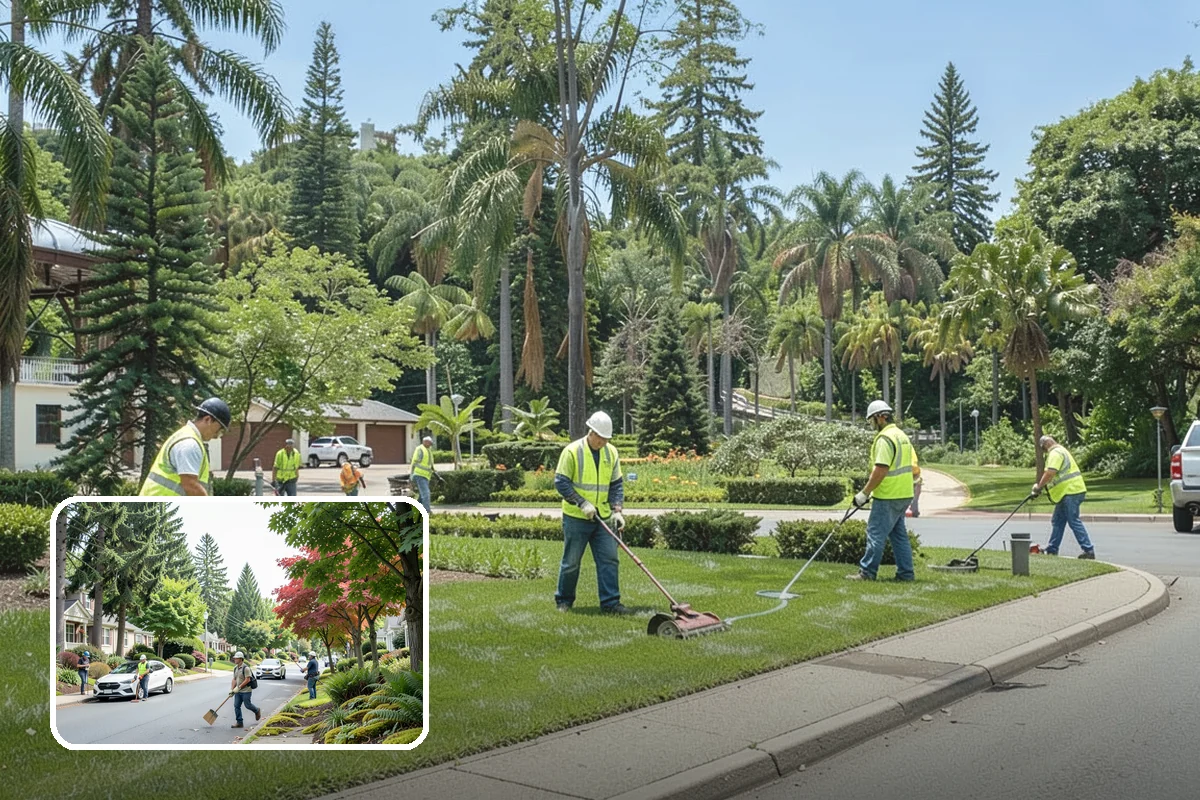 Municipal Mulch Installation in Beaux Arts Village, King County, WA - Proper depth conserves soil moisture and suppresses weeds