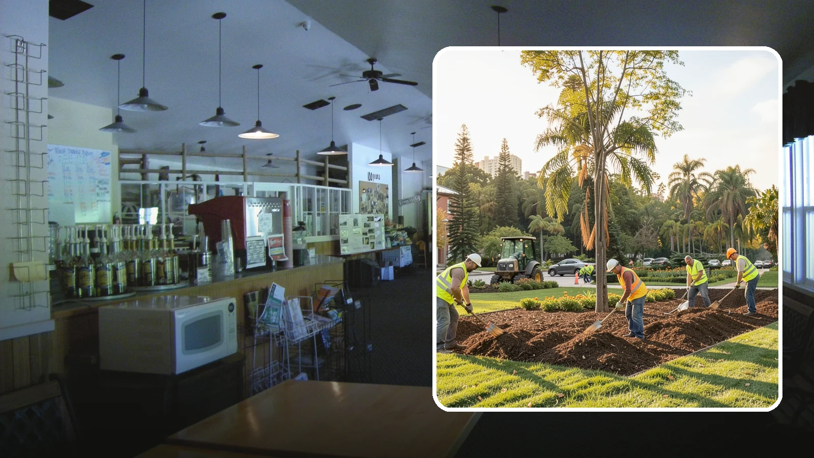 Municipal Mulch Installation in Black Diamond, King County, WA - We install organic mulch in public tree rings, beds, and natural areas to conserve moisture and build soil for Western Washington...