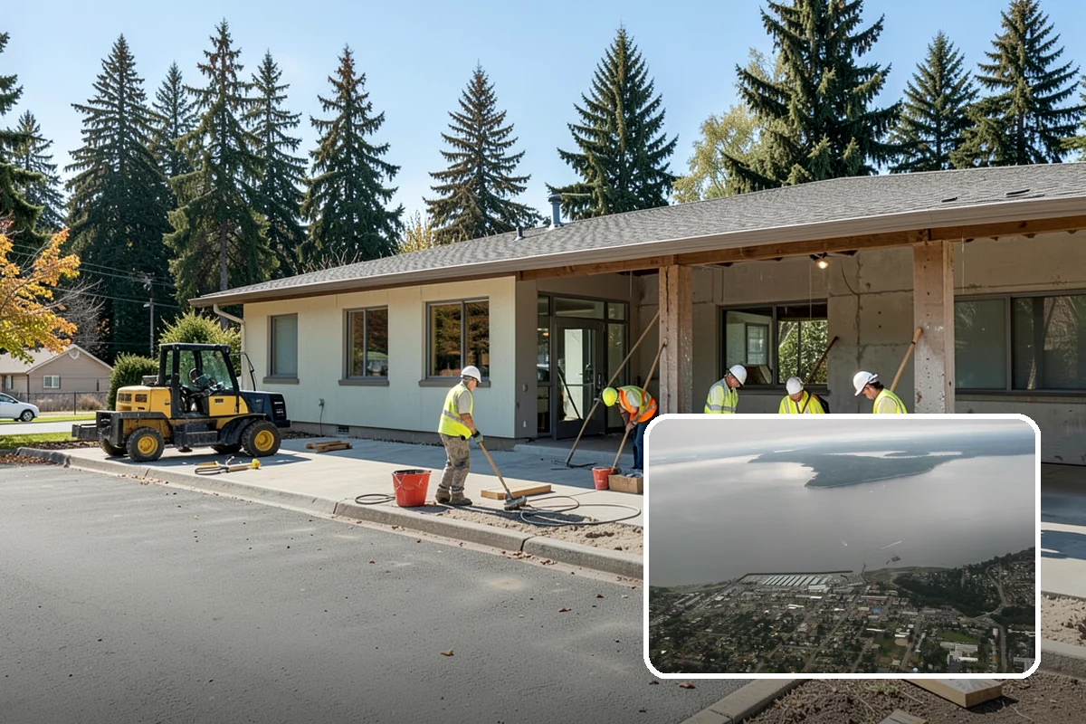 Municipal Mulch Installation in Des Moines, King County, WA - Proper depth conserves soil moisture and suppresses weeds