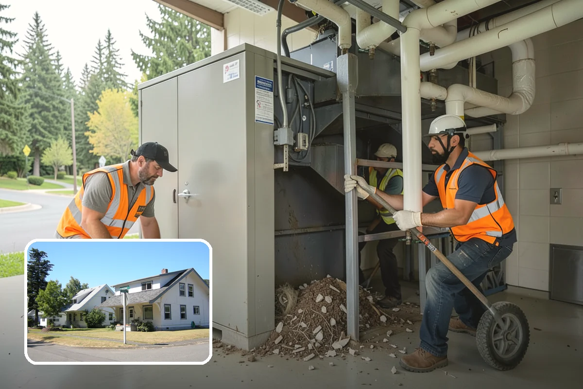 Municipal Mulch Installation in DuPont, Pierce County, WA - Proper depth conserves soil moisture and suppresses weeds