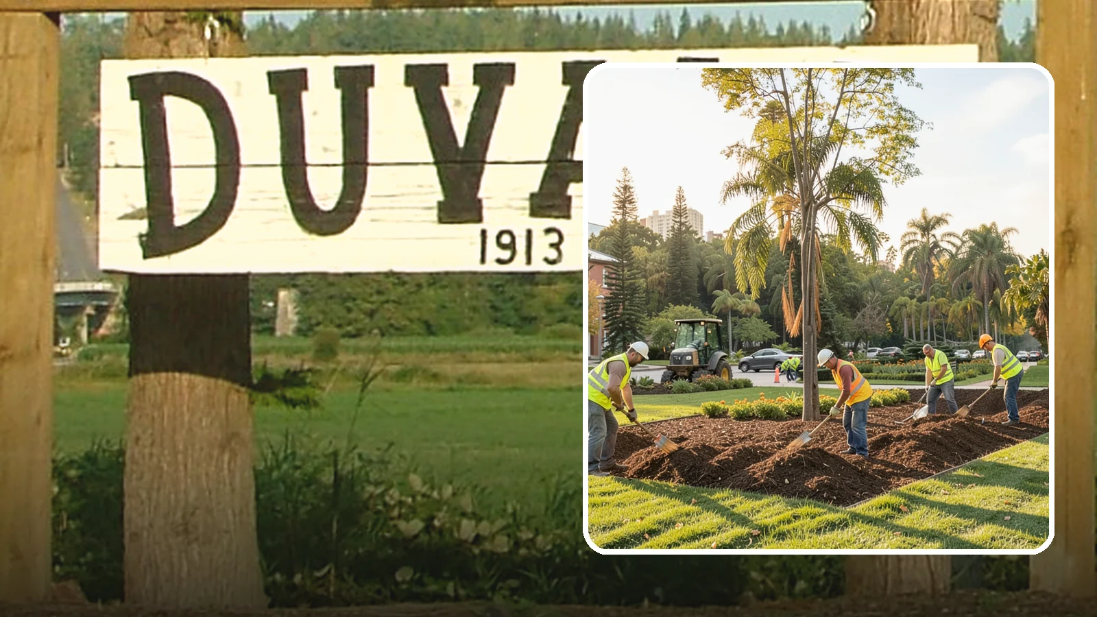 Municipal Mulch Installation in Duvall, King County, WA - We install organic mulch in public tree rings, beds, and natural areas to conserve moisture and build soil for Western Washington...