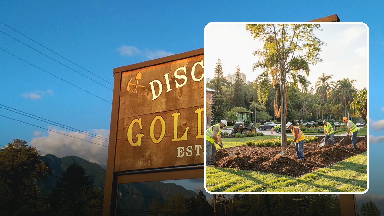 Municipal Mulch Installation in Gold Bar, Snohomish County, WA - We install organic mulch in public tree rings, beds, and natural areas to conserve moisture and build soil for Western Washington...