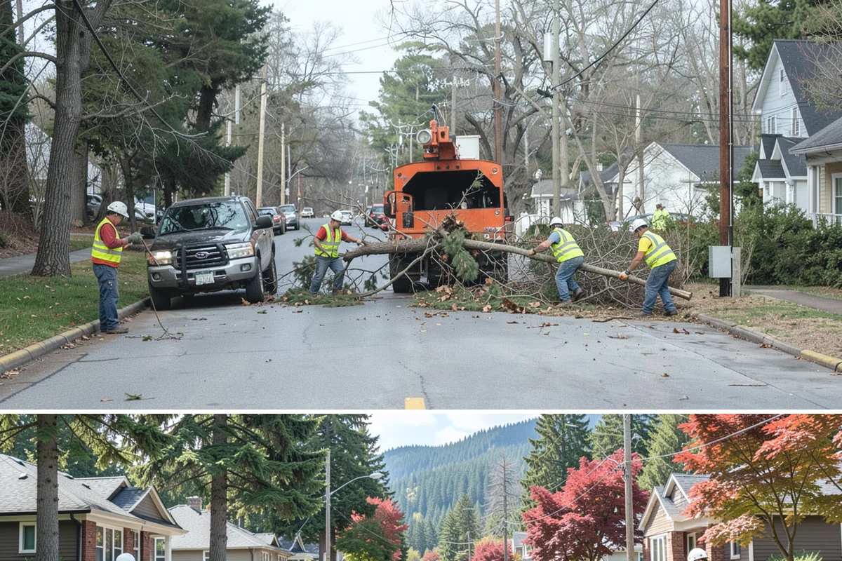 Municipal Mulch Installation in Hunts Point, King County, WA - Late spring application maximizes moisture retention through summer, while fall mulching insulates roots ahead of winter.