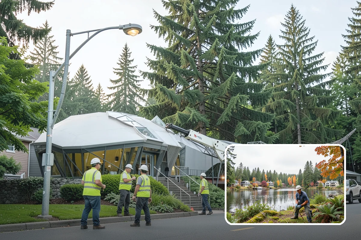 Municipal Mulch Installation in La Conner, Skagit County, WA - Proper depth conserves soil moisture and suppresses weeds