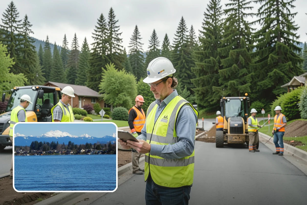 Municipal Mulch Installation in Lake Stevens, Snohomish County, WA - Proper depth conserves soil moisture and suppresses weeds