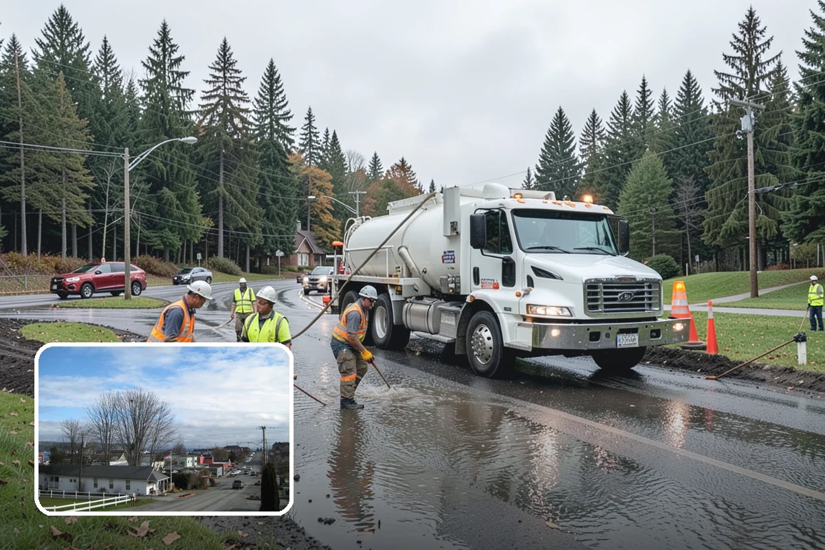Municipal Mulch Installation in Langley, Island County, WA - Proper depth conserves soil moisture and suppresses weeds