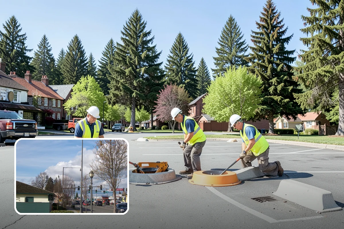 Municipal Mulch Installation in Marysville, Snohomish County, WA - Proper depth conserves soil moisture and suppresses weeds