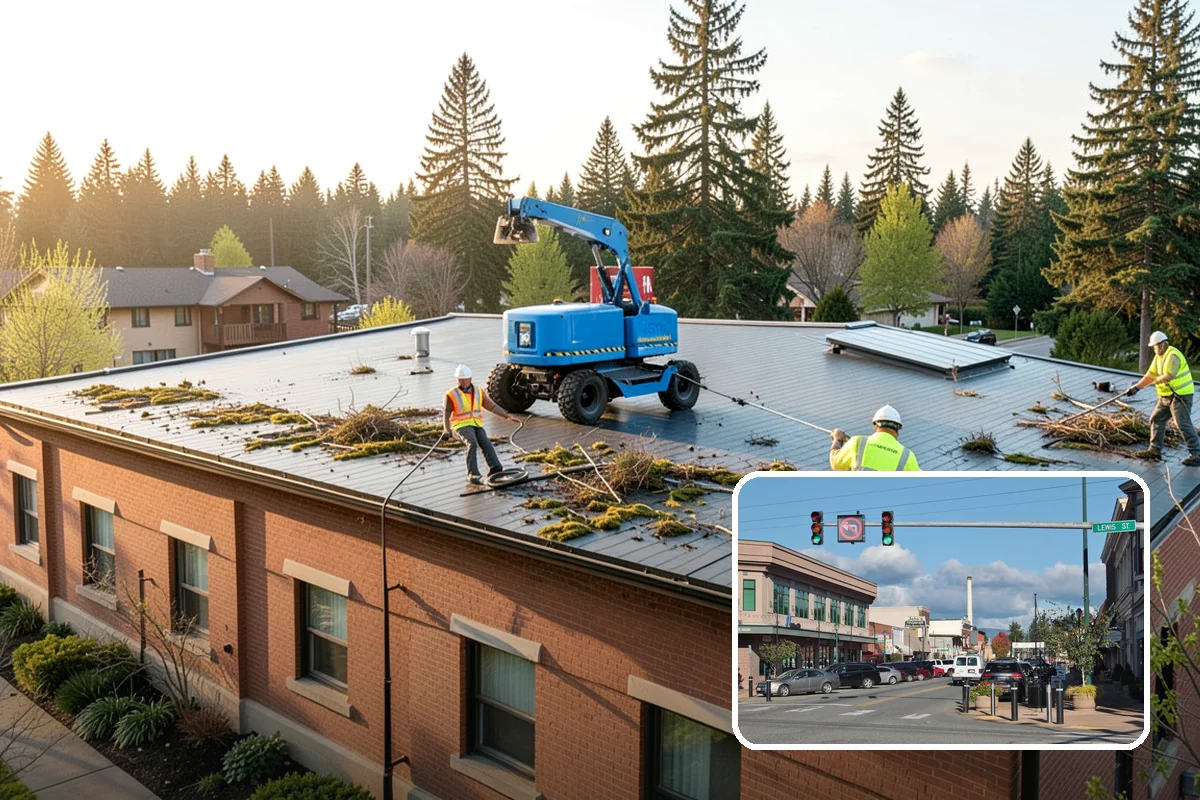 Municipal Mulch Installation in Monroe, Snohomish County, WA - Proper depth conserves soil moisture and suppresses weeds