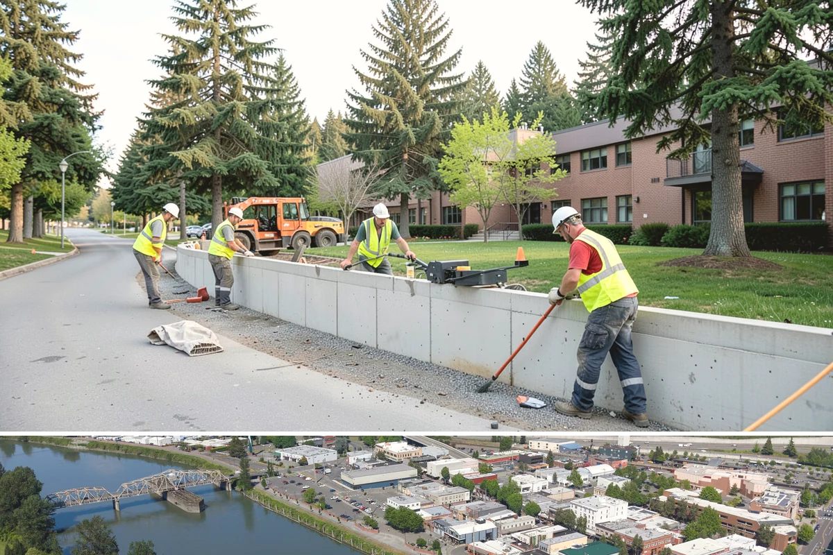Municipal Mulch Installation in Mount Vernon, Skagit County, WA - Late spring application maximizes moisture retention through summer, while fall mulching insulates roots ahead of winter.