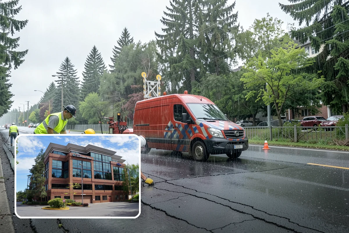 Municipal Mulch Installation in Mountlake Terrace, Snohomish County, WA - Proper depth conserves soil moisture and suppresses weeds