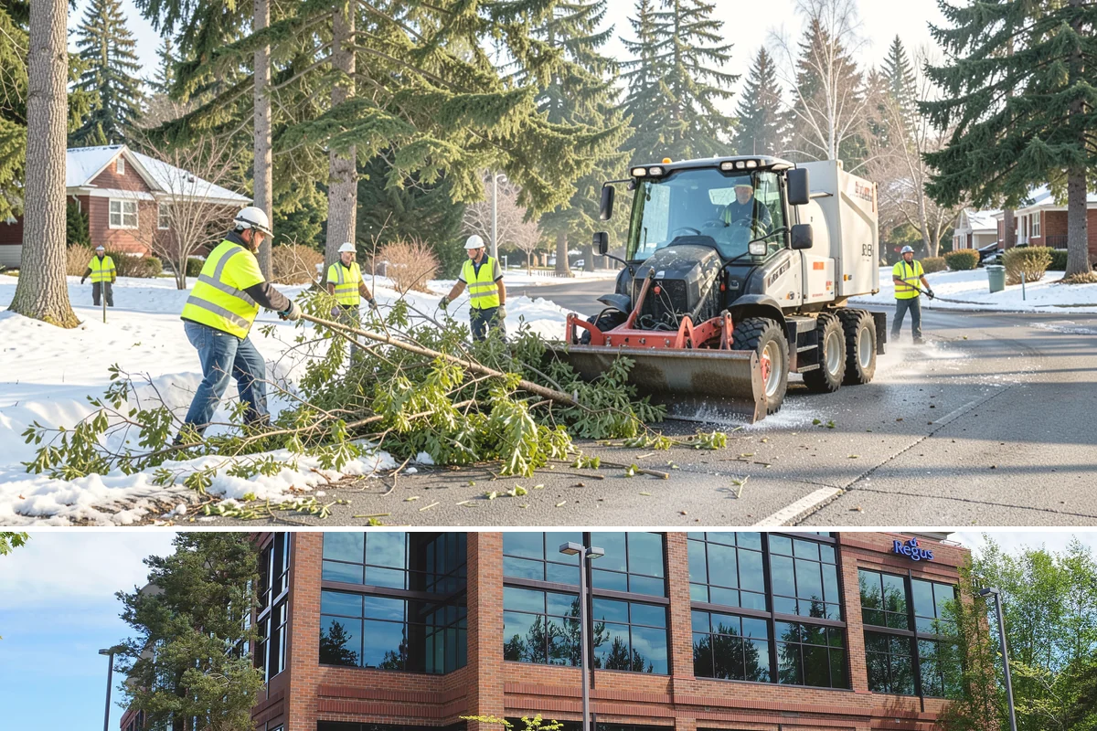 Municipal Mulch Installation in Mountlake Terrace, Snohomish County, WA - Late spring application maximizes moisture retention through summer, while fall mulching insulates roots ahead of winter.