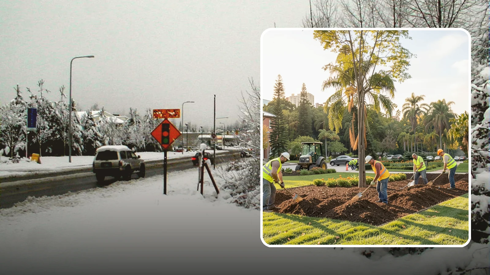 Municipal Mulch Installation in Newcastle, King County, WA - We install organic mulch in public tree rings, beds, and natural areas to conserve moisture and build soil for Western Washington...