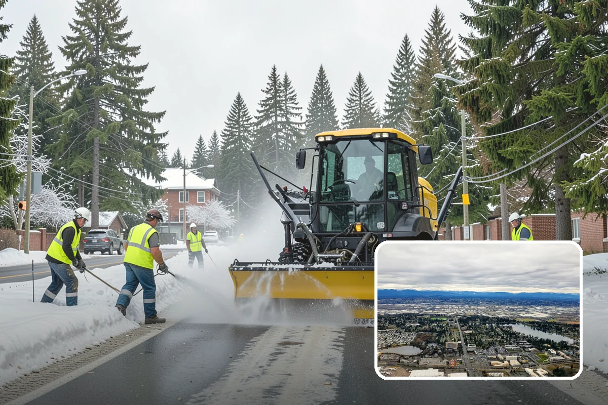 Municipal Mulch Installation in SeaTac, King County, WA - Proper depth conserves soil moisture and suppresses weeds