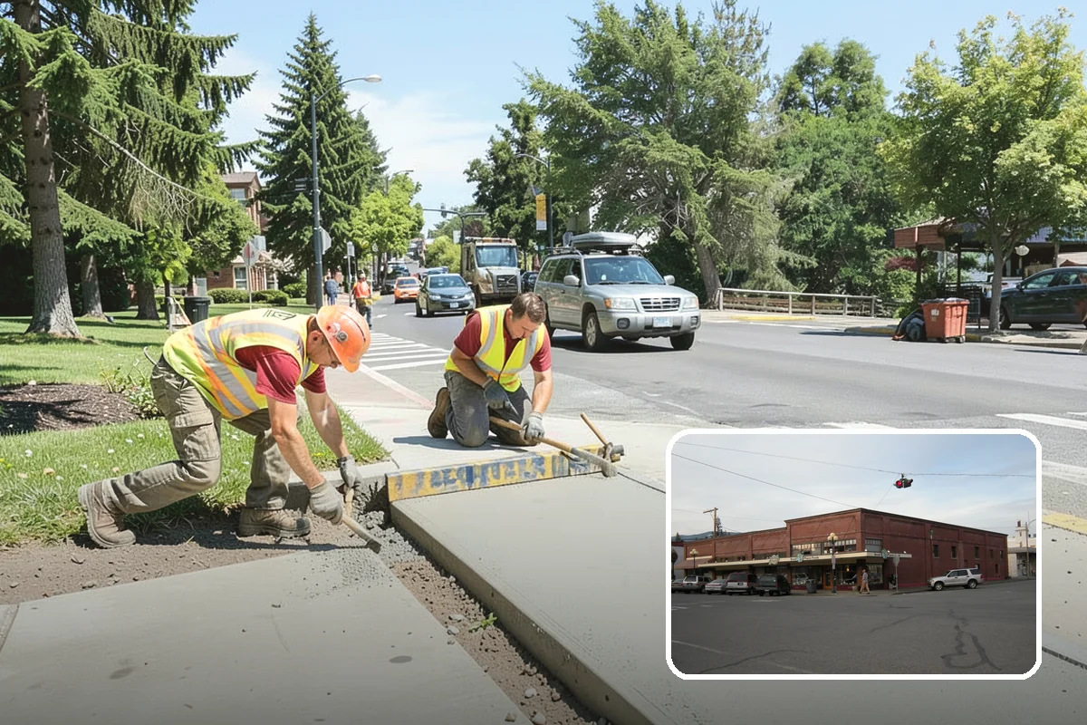 Municipal Mulch Installation in Sedro-Woolley, Skagit County, WA - Proper depth conserves soil moisture and suppresses weeds