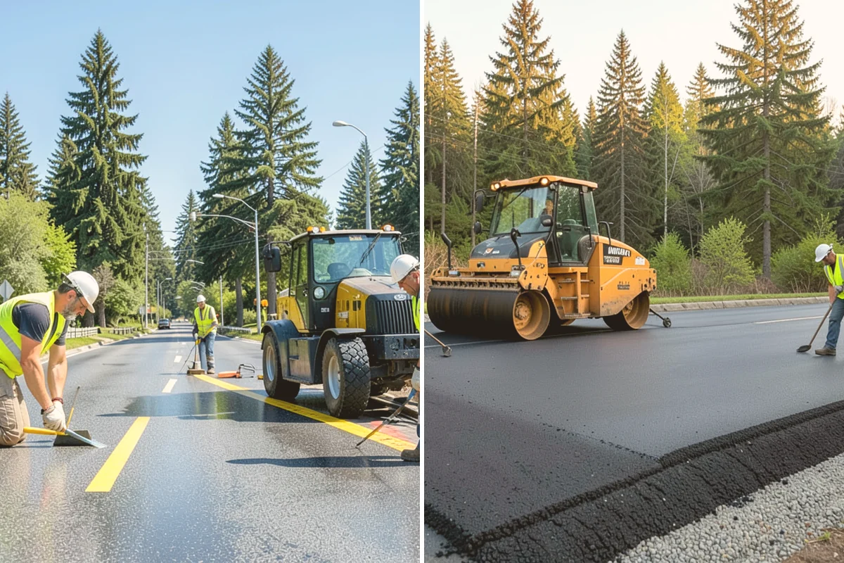 Municipal Mulch Installation in Snohomish, Snohomish County, WA - We calculate coverage and confirm mulch type and depth by area