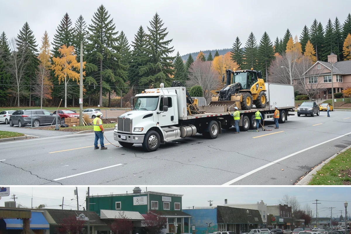 Municipal Mulch Installation in Stanwood, Snohomish County, WA - Late spring application maximizes moisture retention through summer, while fall mulching insulates roots ahead of winter.