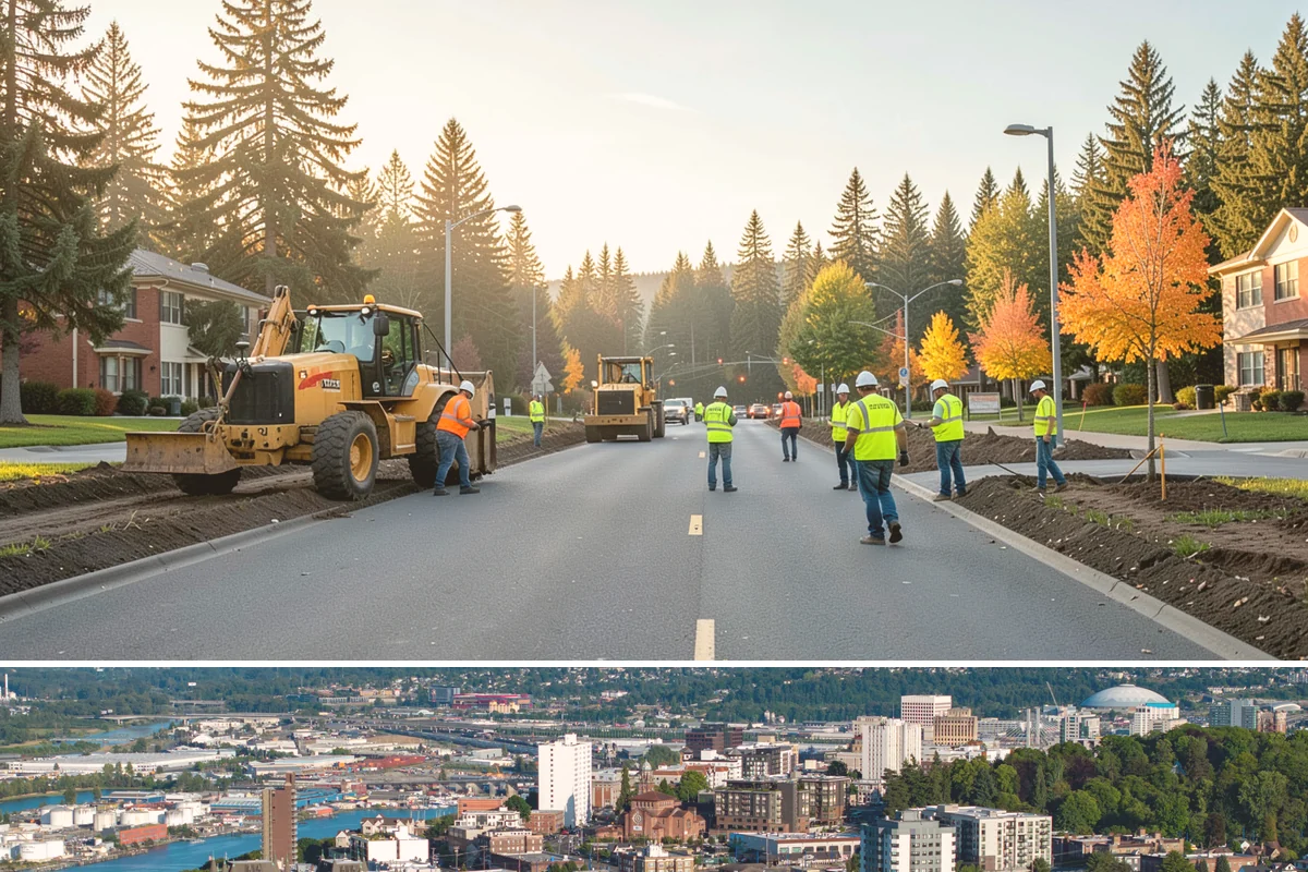 Municipal Mulch Installation in Tacoma, Pierce County, WA - Late spring application maximizes moisture retention through summer, while fall mulching insulates roots ahead of winter.