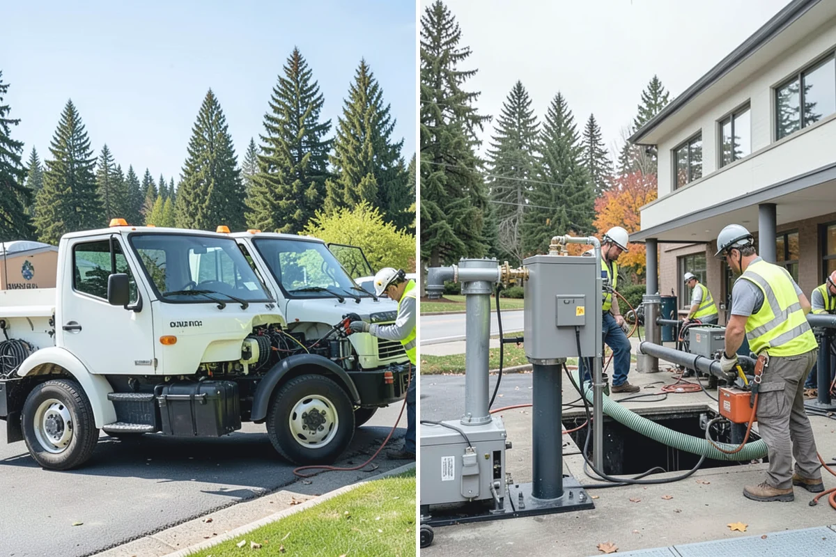 Municipal Mulch Installation in Wilkeson, Pierce County, WA - We calculate coverage and confirm mulch type and depth by area