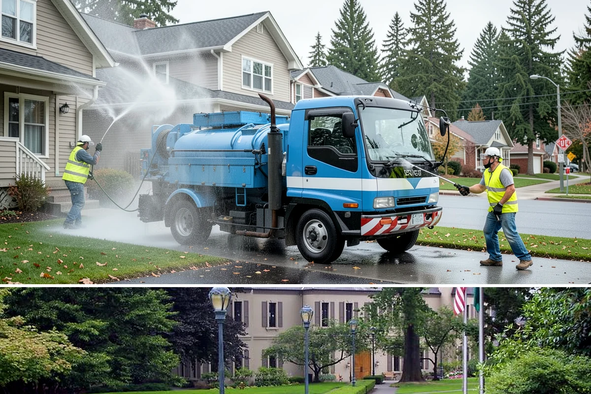 Municipal Mulch Installation in Woodinville, King County, WA - Late spring application maximizes moisture retention through summer, while fall mulching insulates roots ahead of winter.