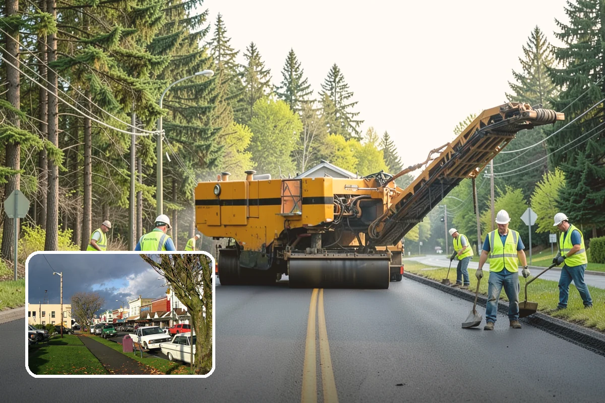 Municipal Pathway Construction in Arlington, Snohomish County, WA - Connects community destinations to support recreation and mobility goals