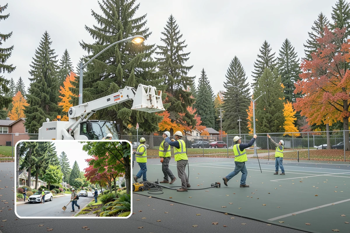 Municipal Pathway Construction in Beaux Arts Village, King County, WA - Connects community destinations to support recreation and mobility goals