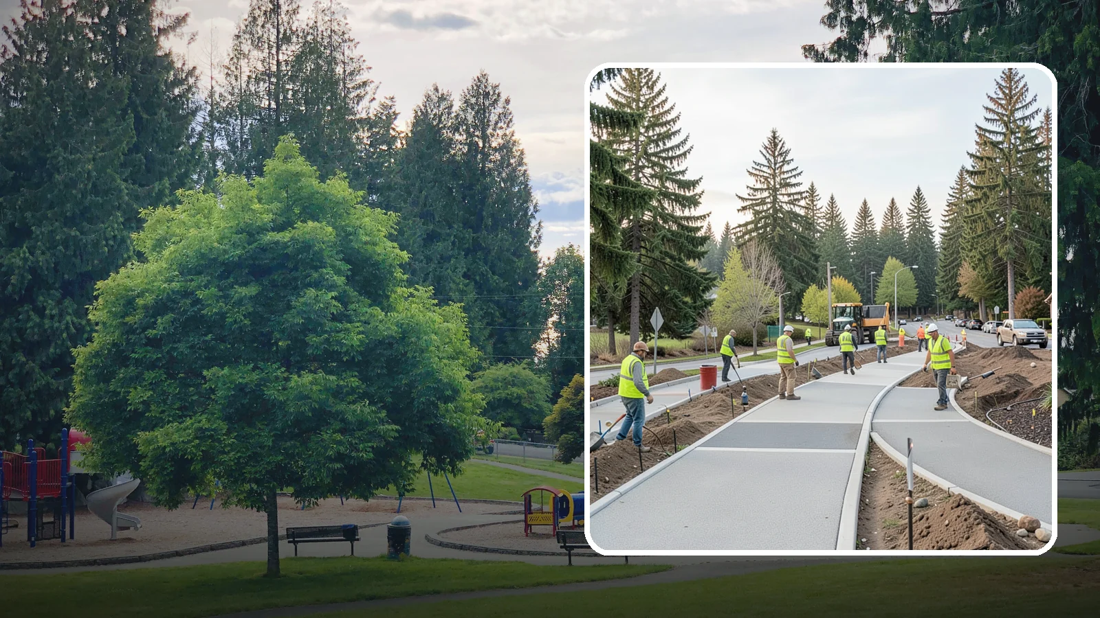 Municipal Pathway Construction in Bonney Lake, Pierce County, WA - Build multi-use trails and pathways that connect parks, schools, and neighborhoods with accessible, durable surfaces.