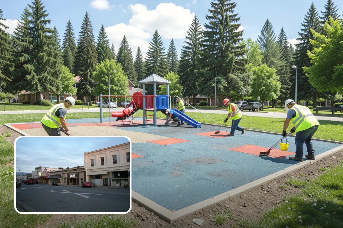 Municipal Pathway Construction in Burlington, Skagit County, WA - Connects community destinations to support recreation and mobility goals