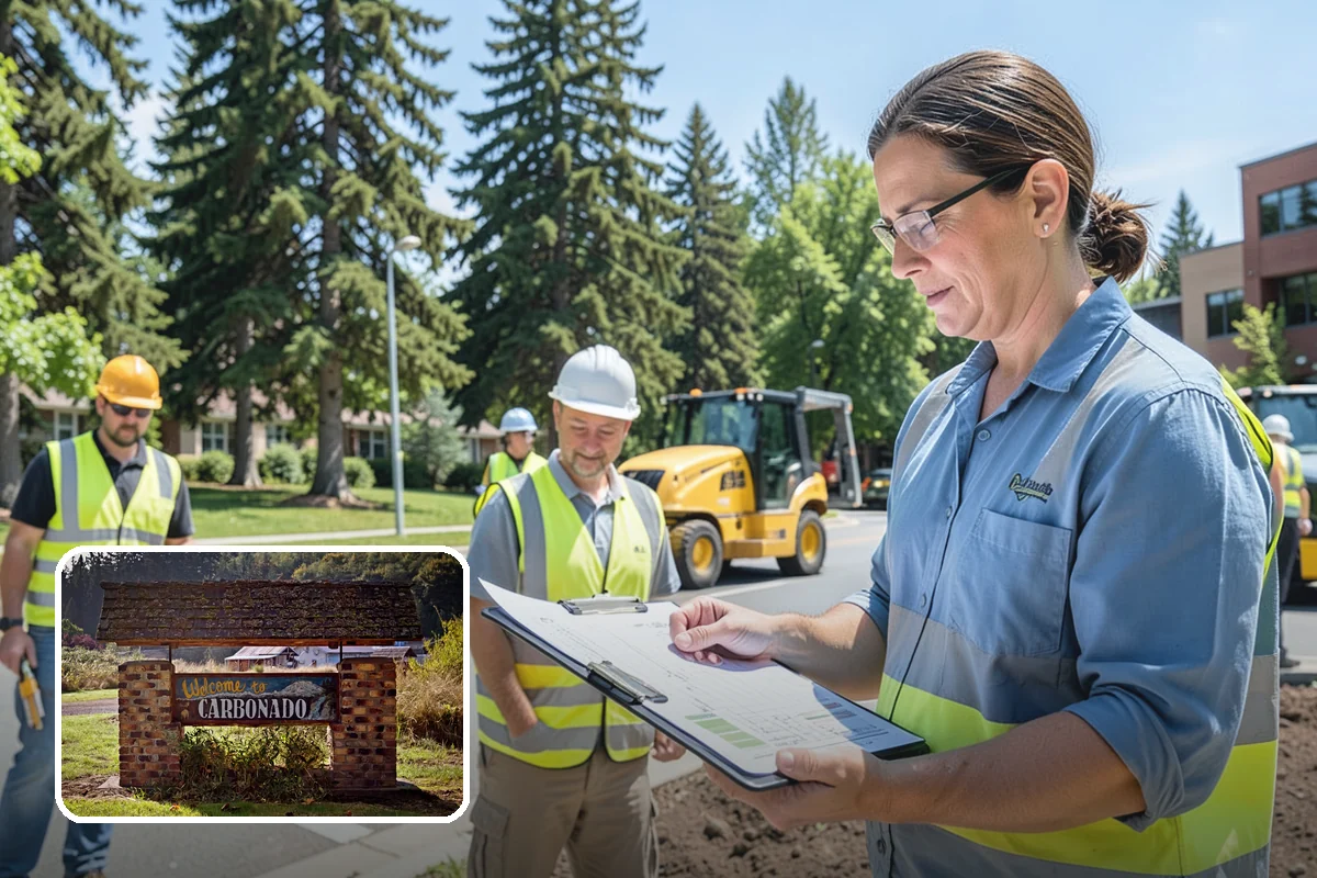 Municipal Pathway Construction in Carbonado, Pierce County, WA - Connects community destinations to support recreation and mobility goals