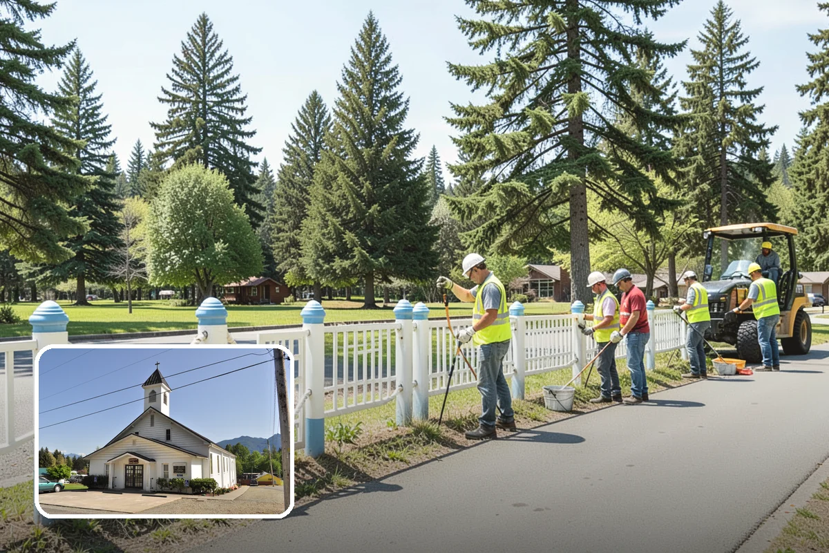 Municipal Pathway Construction in Concrete, Skagit County, WA - Connects community destinations to support recreation and mobility goals